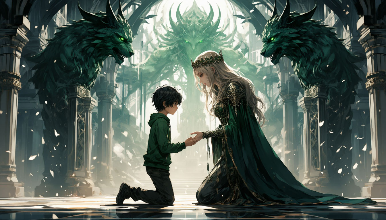 Иллюстрация к стихотворению «Царица»