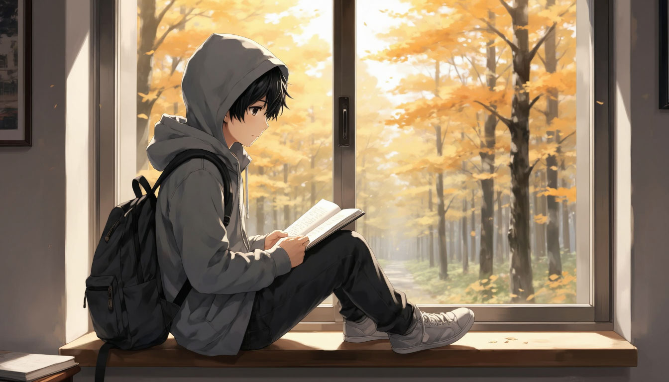 Иллюстрация к стихотворению «Перемена с совой в капюшоне»